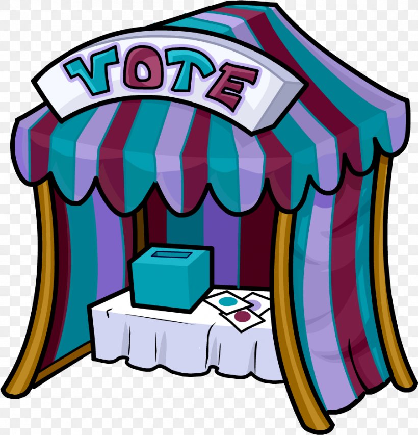 Club Penguin Voting Booth Color Newspaper, PNG, 901x938px, Club Penguin, Art, Artwork, Ballot Box, Color Download Free