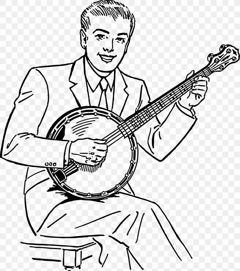 Steve Martin Banjo Drawing Clip Art, PNG, 2118x2400px, Watercolor, Cartoon, Flower, Frame, Heart Download Free