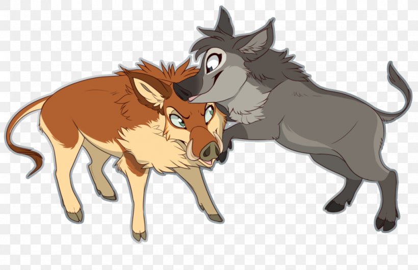Cattle Red Fox Pig Horse Donkey, PNG, 1024x662px, Cattle, Canidae, Carnivoran, Cartoon, Cattle Like Mammal Download Free