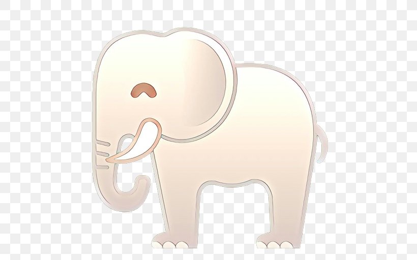 Indian Elephant, PNG, 512x512px, Cartoon, African Elephant, Animal Figure, Cat, Catlike Download Free