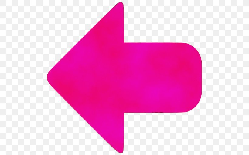 Arrow, PNG, 512x512px, Watercolor, Magenta, Material Property, Paint, Pink Download Free