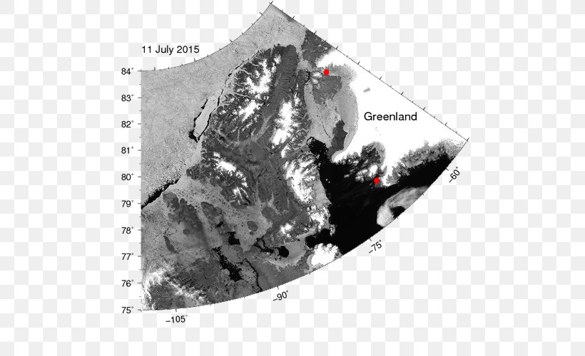 Nares Strait Arctic Ocean Ellesmere Island Petermann Glacier Smith Sound, PNG, 500x500px, Nares Strait, Arctic Ice Pack, Arctic Ocean, Black And White, Fast Ice Download Free