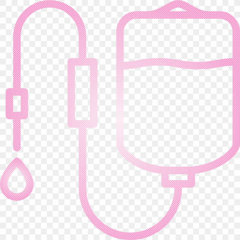 Dropper Infusion Drip Transfusion, PNG, 3000x2997px, Dropper, Infusion Drip, Line, Medical, Pink Download Free