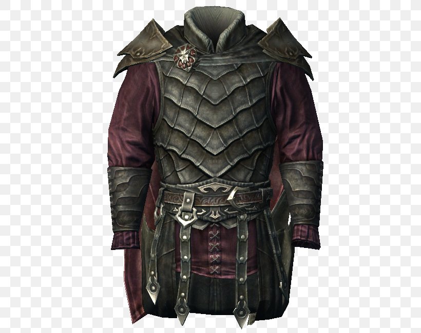 The Elder Scrolls V: Skyrim – Dragonborn The Elder Scrolls V: Skyrim – Dawnguard The Elder Scrolls: Arena Dragon Age: Inquisition Armour, PNG, 650x650px, Elder Scrolls V Skyrim Dragonborn, Armour, Boiled Leather, Coat, Costume Design Download Free