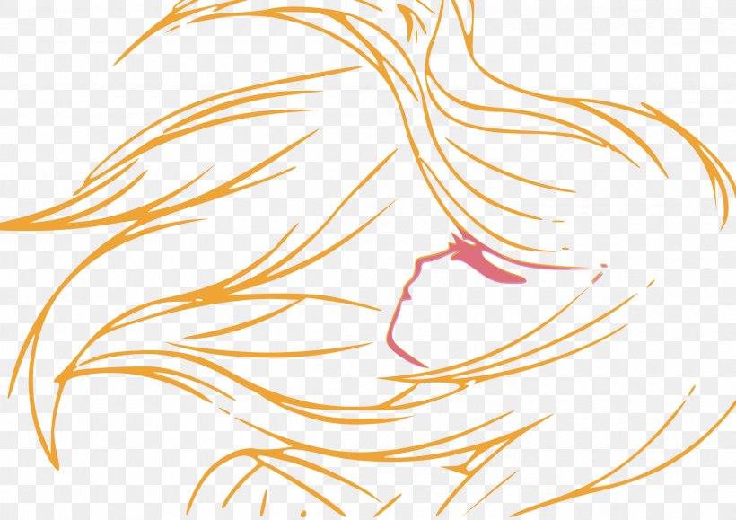 Woman Hair Clip Art, PNG, 2400x1697px, Watercolor, Cartoon, Flower, Frame, Heart Download Free