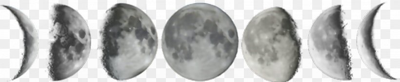 Lunar Phase Full Moon Planetary Phase, PNG, 1924x396px, Lunar Phase, Astronomy, Black And White, Dark Moon, Drawing Download Free