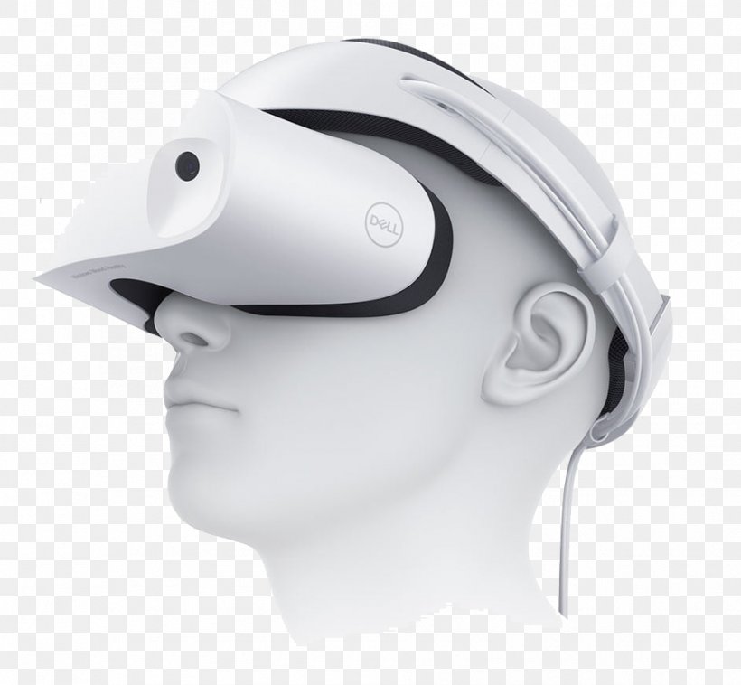 Virtual Reality Headset Dell Head-mounted Display HTC Vive Mixed Reality, PNG, 942x871px, Virtual Reality Headset, Bicycle Clothing, Bicycle Helmet, Bicycles Equipment And Supplies, Dell Download Free