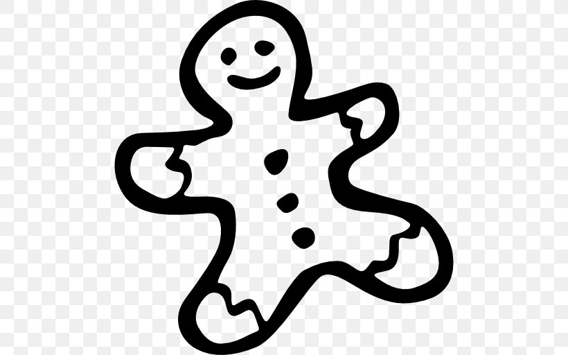 Black And White Cookie Frosting & Icing Gingerbread Man Biscuits Clip Art, PNG, 512x512px, Black And White Cookie, Artwork, Biscuit, Biscuits, Black And White Download Free