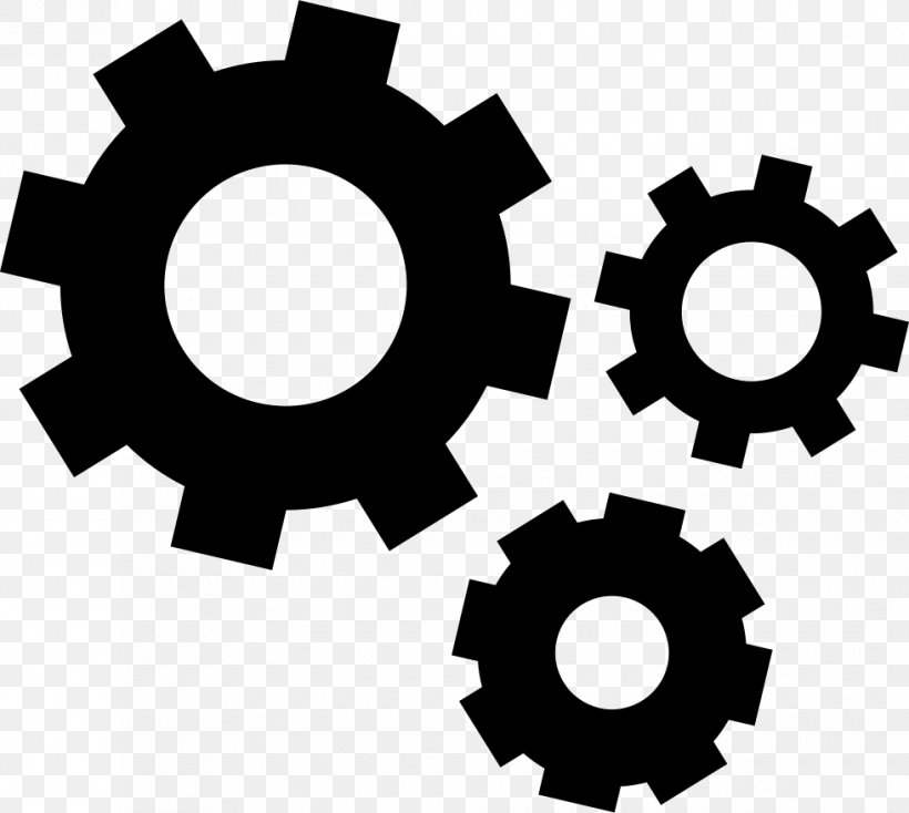 Gear Technology System, PNG, 980x878px, Gear, Automation Engineering, Black And White, Control System, Hardware Download Free