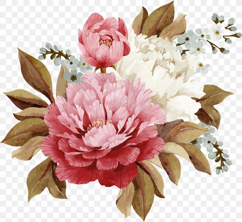 Moutan Peony Clip Art, PNG, 9323x8554px, Peony, Chrysanths, Cut Flowers, Floral Design, Floristry Download Free