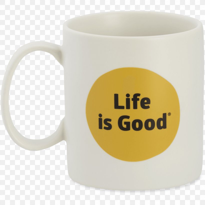 Life Is Good, PNG, 960x960px, Sticker, Brand, Bumper Sticker, Coffee Cup, Cup Download Free
