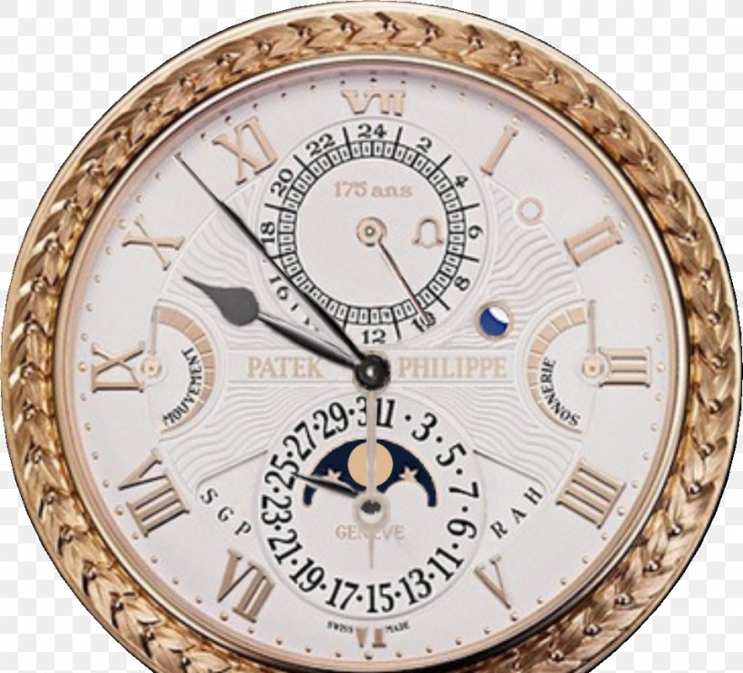 Patek Philippe SA Watch Clock Patek Philippe Grand Complications Chronograph, PNG, 960x870px, Patek Philippe Sa, Chronograph, Clock, Home Accessories, Metal Download Free