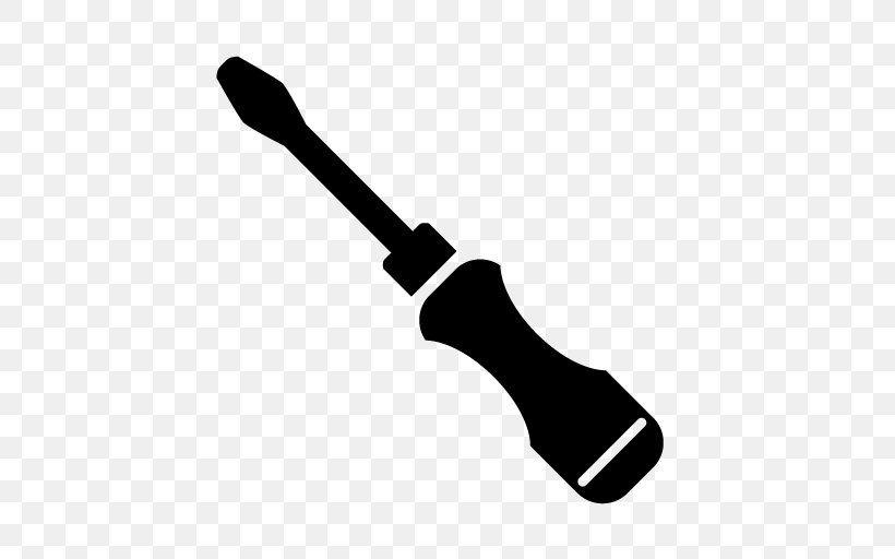 Screwdriver Clip Art, PNG, 512x512px, Screwdriver, Black And White, Computer, Drawing, Screw Download Free