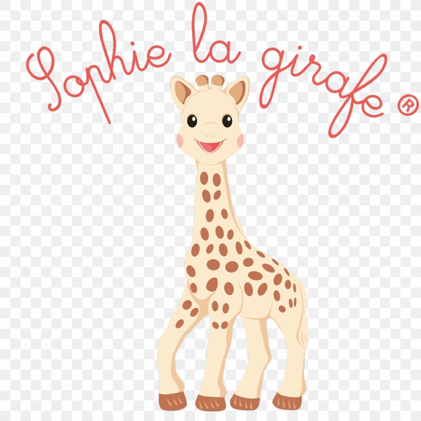 Sophie The Giraffe Infant Teether Teething Child, PNG, 1000x1000px, Sophie The Giraffe, Animal Figure, Baby Transport, Birth, Child Download Free