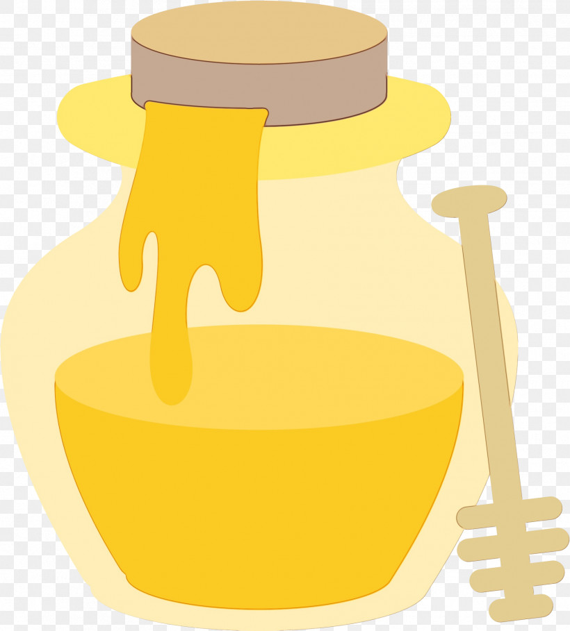 Yellow Drinkware, PNG, 1784x1979px, Watercolor, Drinkware, Paint, Wet Ink, Yellow Download Free
