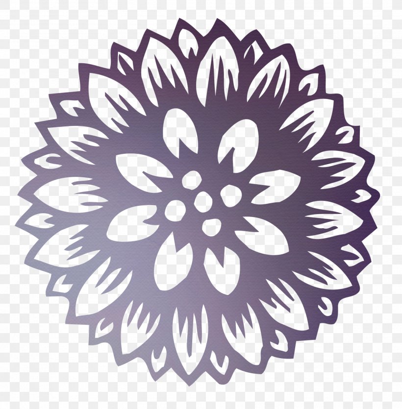 Chrysanthemum Papercutting, PNG, 1964x2000px, Chrysanthemum, Black And White, Color, Decal, Designer Download Free