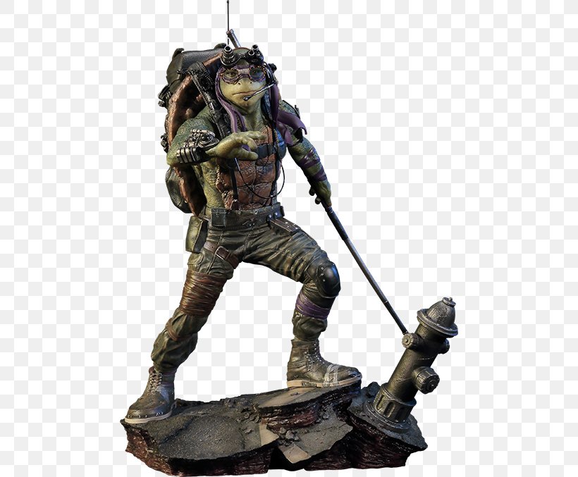 Donatello Leonardo Statue Michaelangelo Teenage Mutant Ninja Turtles, PNG, 480x677px, Donatello, Action Figure, Figurine, Leonardo, Mercenary Download Free