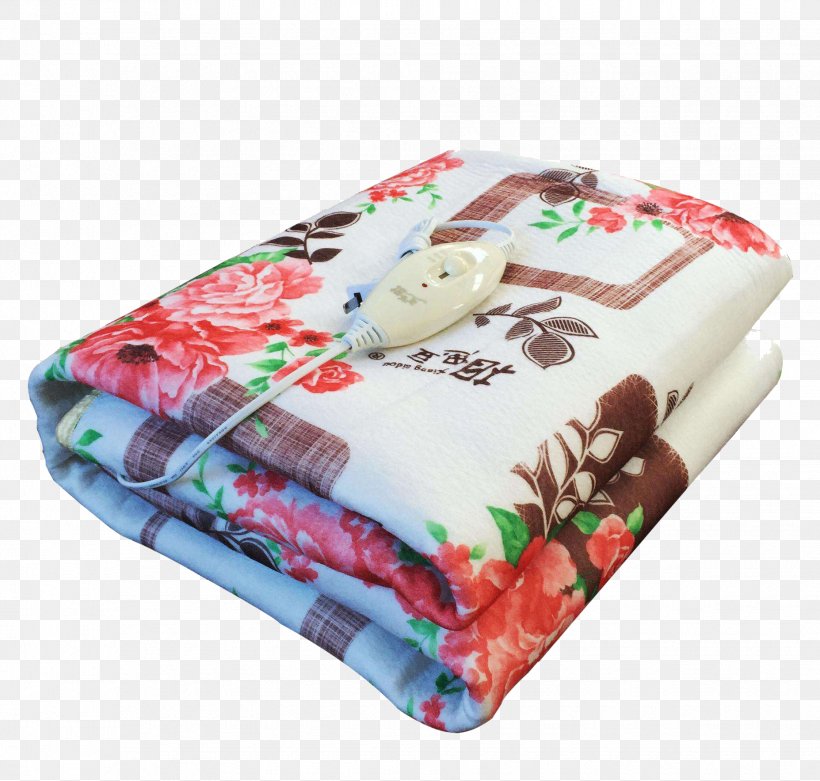 Electric Blanket Bed Sheet Home Appliance Electricity Electric Heating, PNG, 1855x1767px, Electric Blanket, Bed, Bed Sheet, Blanket, Central Heating Download Free