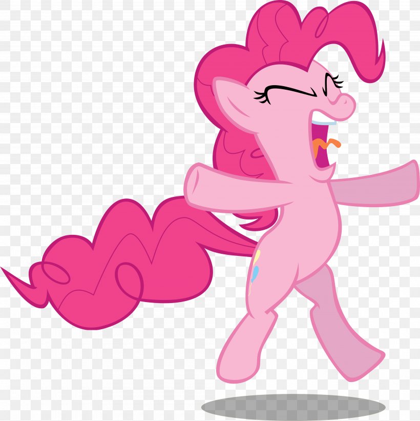 Pony Pinkie Pie Panic Button Image, PNG, 3995x4000px, Watercolor, Cartoon, Flower, Frame, Heart Download Free