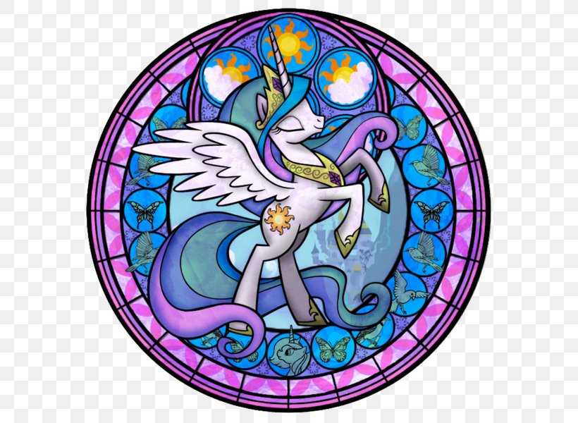 Stained Glass Window Twilight Sparkle, PNG, 600x600px, Stained Glass, Applejack, Art, Derpy Hooves, Fictional Character Download Free