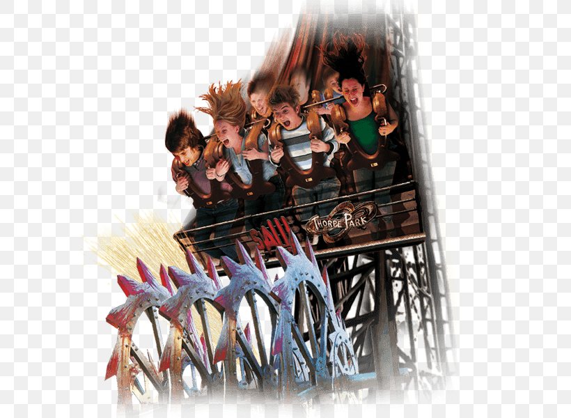 Thorpe Park Roller Coaster Horror Saw Monster, PNG, 590x600px, Thorpe Park, Behemoth, Film, Ghost, Horror Download Free
