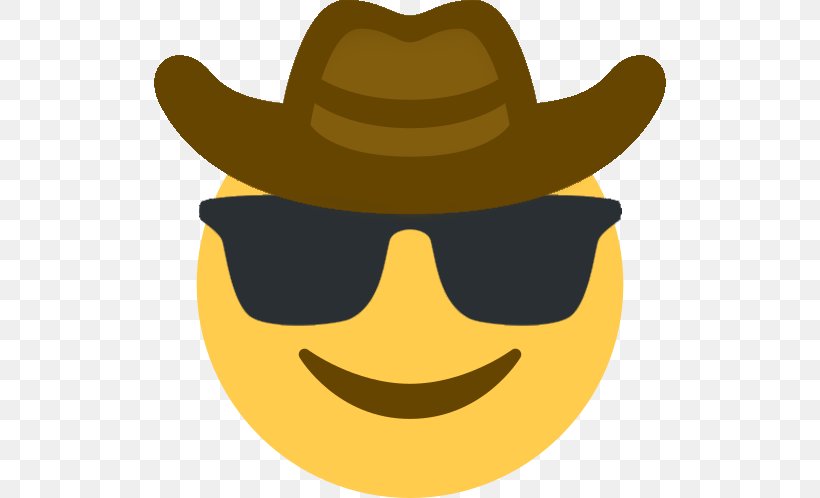 Cowboy Emoji, PNG, 512x498px, Emoji, Costume Accessory, Costume Hat, Cowboy, Cowboy Hat Download Free