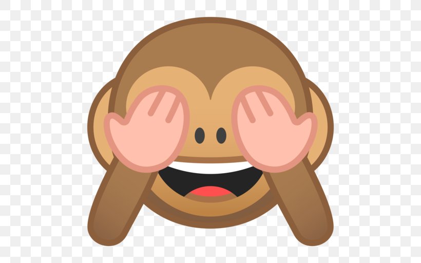 Emoji Pop! Noto Fonts Three Wise Monkeys Emoticon, PNG, 512x512px, Emoji, Android Oreo, Cheek, Color, Ear Download Free