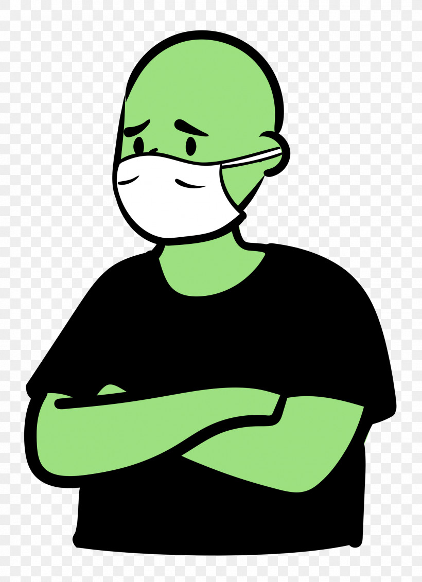 Man Medical Mask Coronavirus, PNG, 1812x2500px, Man, Behavior, Cartoon, Character, Coronavirus Download Free
