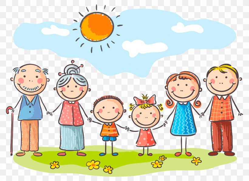 Child Cartoon Family Grandparent, PNG, 1000x730px, Child, Area, Art, Artwork, Cartoon Download Free