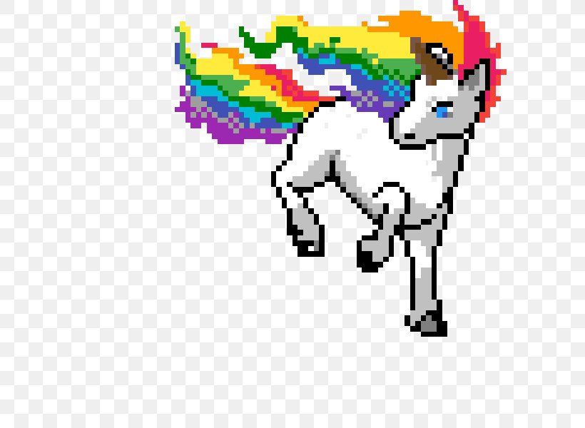 Cross-stitch Unicorn: Color By Number Pixel Art Unicorn: Color By Number Pixel Art Bead, PNG, 600x600px, Crossstitch, Animal Figure, Area, Art, Bead Download Free