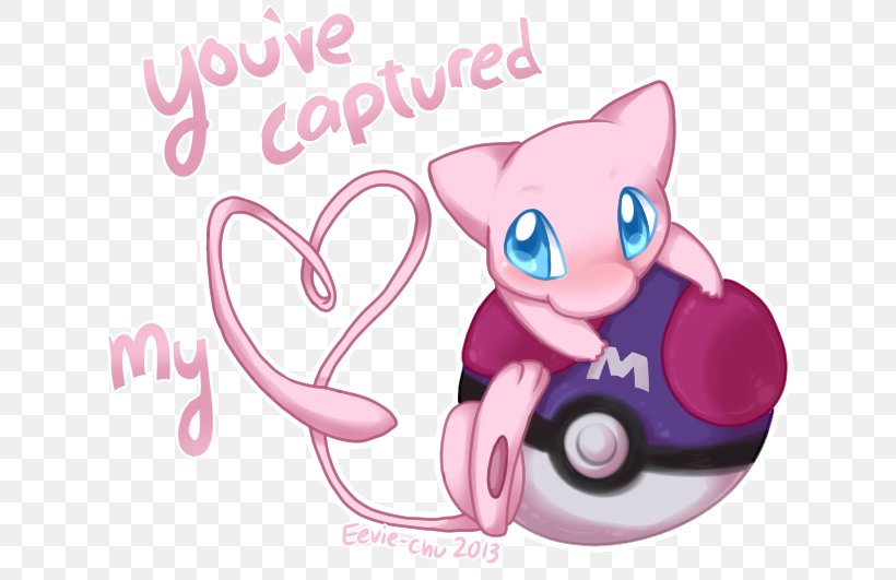 Mew Kitten Poké Ball Pokémon Whiskers, PNG, 671x531px, Watercolor, Cartoon, Flower, Frame, Heart Download Free