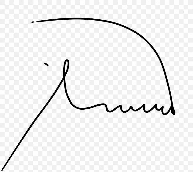 Digital Signature Clip Art, PNG, 1152x1024px, Signature, Area, Author, Black, Black And White Download Free