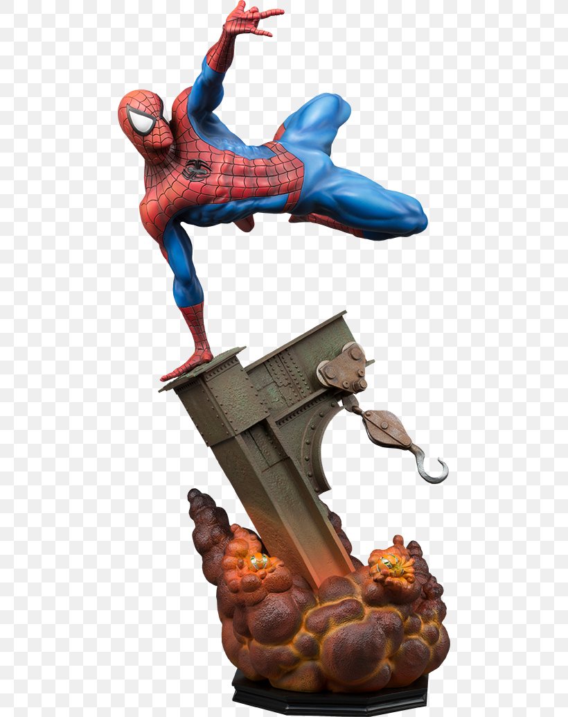 Spider-Man Venom Marvel Comics Statue Sideshow Collectibles, PNG, 480x1034px, Spiderman, Action Figure, Action Toy Figures, Amazing Spiderman, Comic Book Download Free