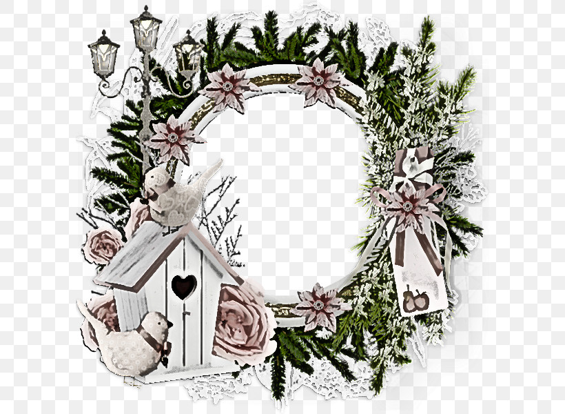 Christmas Day, PNG, 600x600px, Wreath, Christmas Day, Christmas Ornament, Conifers, Family Download Free