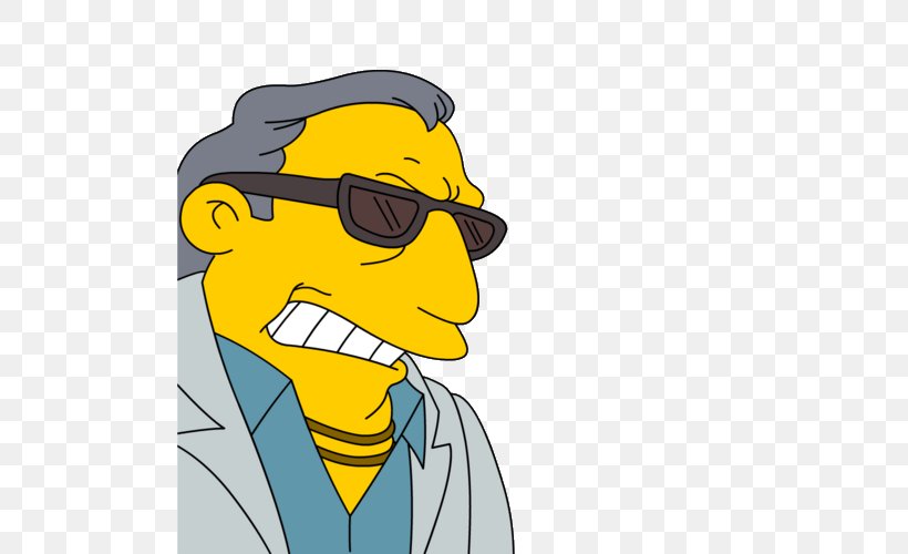 Homer Simpson Mr. Burns Marge Simpson Patty Bouvier Waylon Smithers, PNG, 500x500px, Homer Simpson, Art, Cartoon, Character, Eyewear Download Free