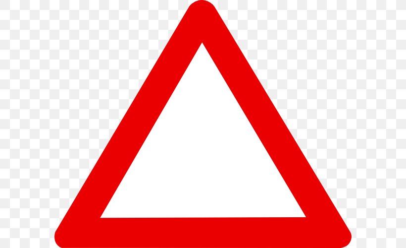 Warning Sign Traffic Sign Yield Sign Clip Art, PNG, 600x500px, Warning Sign, Advarselstrekant, Area, Brand, Exclamation Mark Download Free