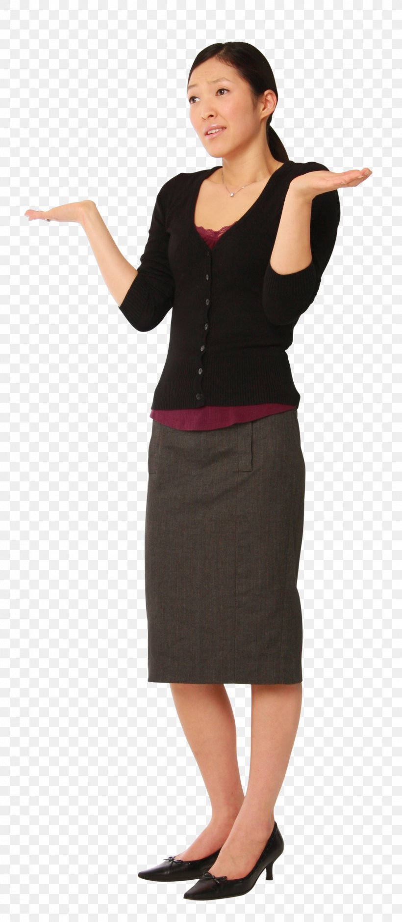 Woman Businessperson Dress Pencil Skirt, PNG, 1544x3536px, Watercolor, Cartoon, Flower, Frame, Heart Download Free