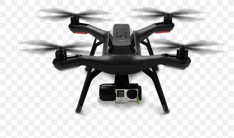 3D Robotics Unmanned Aerial Vehicle 3DR Solo Quadcopter GoPro, PNG, 800x485px, 3d Robotics, 3dr Solo, Aerial Photography, Aircraft, Arducopter Download Free