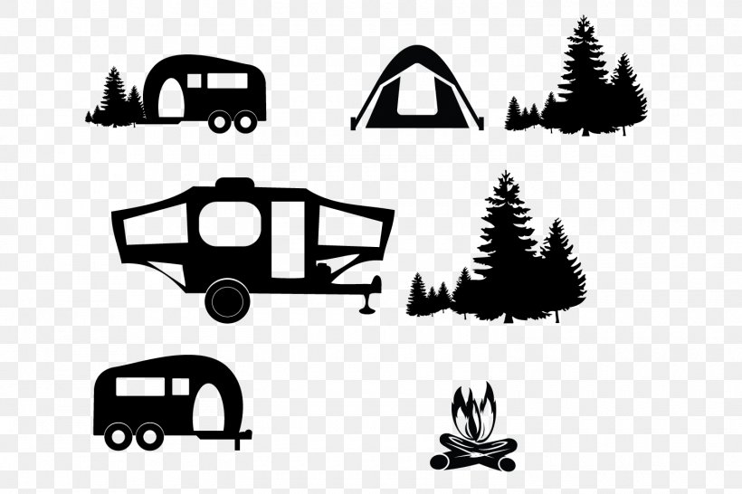 Clip Art Camping Image, PNG, 1500x1000px, Camping, Black, Black And White, Brand, Campfire Download Free