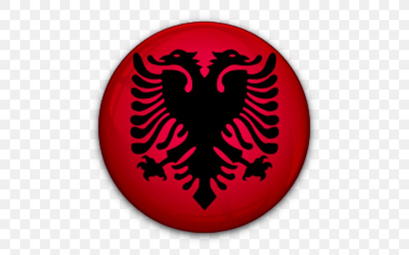 Flag Of Albania Flags Of The World National Flag, PNG, 512x512px, Albania, Eagle, Emblem, Flag, Flag Of Albania Download Free