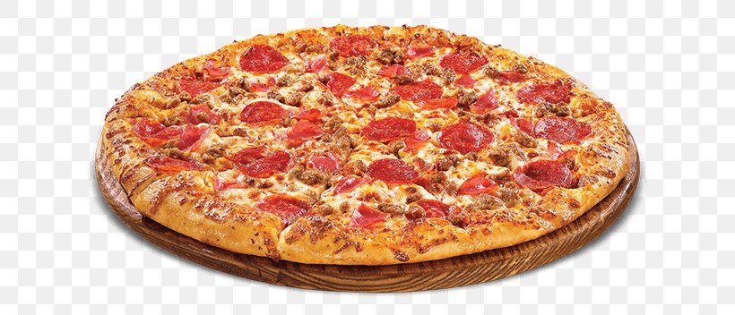 Pizza Italian Cuisine Ham Bacon Take-out, PNG, 740x352px, Pizza, American Cuisine, American Food, Bacon, Baked Goods Download Free