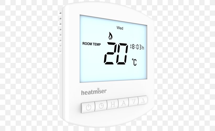 Programmable Thermostat Underfloor Heating Honeywell Smart Thermostat, PNG, 500x500px, Programmable Thermostat, Air Conditioning, Central Heating, Electrical Wires Cable, Electronics Download Free