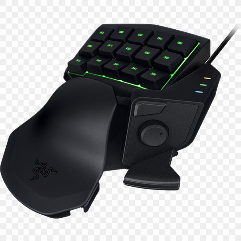 Razer Tartarus Chroma Computer Keyboard Gaming Keypad Razer Tartarus Expert Razer Inc., PNG, 1000x1000px, Razer Tartarus Chroma, Computer, Computer Component, Computer Keyboard, Electronic Device Download Free