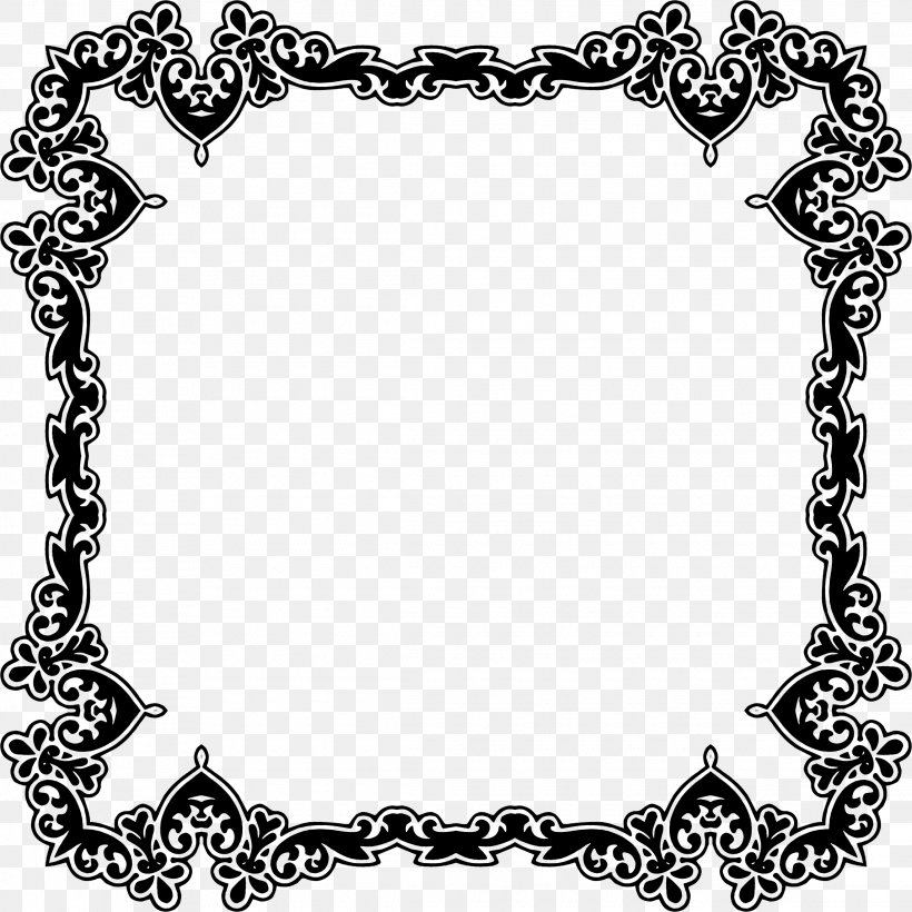 Art Deco Borders Picture Frames Decorative Arts Clip Art, PNG, 2290x2290px, Art Deco Borders, Art, Art Deco, Art Nouveau, Black And White Download Free