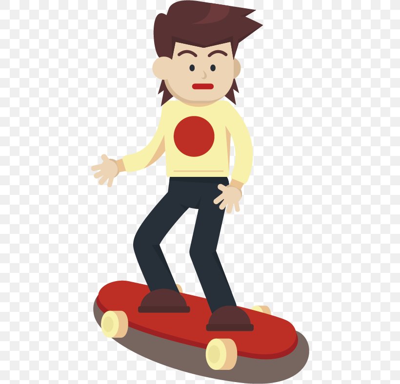 Boy Cartoon Skateboard, PNG, 448x788px, Boy, Animation, Art, Cartoon, Child Download Free