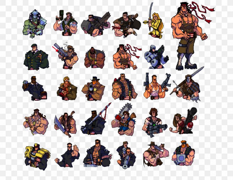 Broforce Character PlayStation 4, PNG, 1017x786px, Broforce, Action Figure, Art, Boondock Saints, Bro Download Free