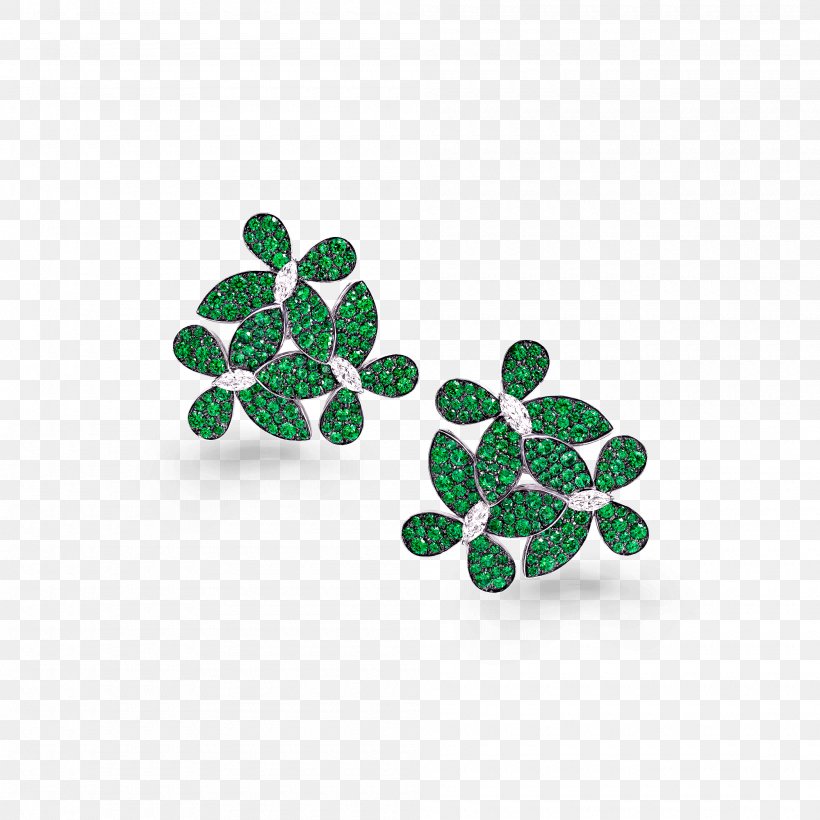 Earring Emerald Jewellery Diamond Gemstone, PNG, 2000x2000px, Earring, Body Jewellery, Body Jewelry, Butterfly Cluster, Chamber Music Download Free