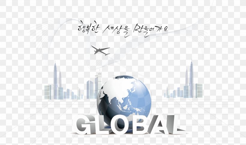 Globalization, PNG, 6840x4046px, Globalization, Blue, Brand, City, Designer Download Free