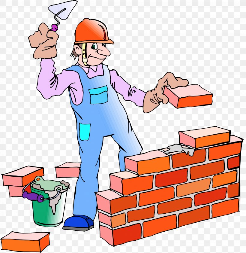 The Bricklayer Construction Advertising, PNG, 4171x4284px, Bricklayer, Advertising, Brick, Brickwork, Building Download Free