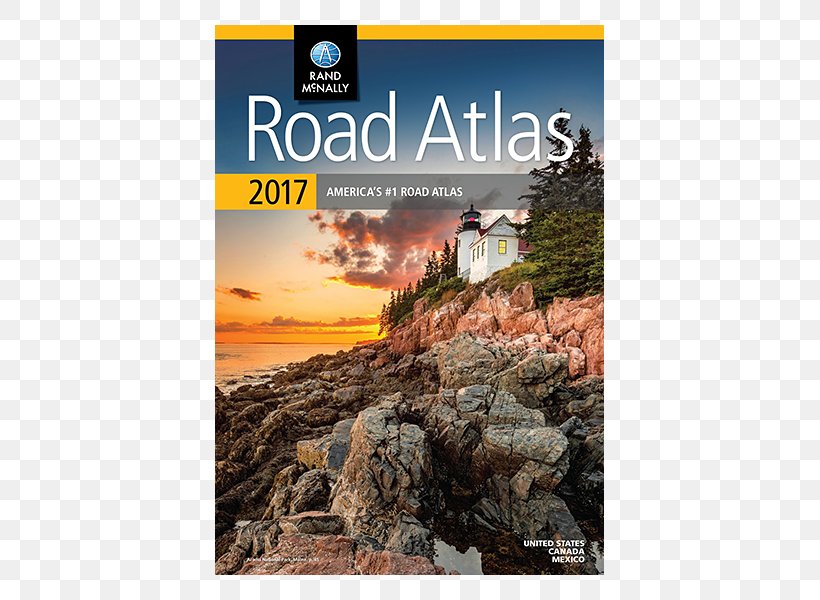 Rand McNally 2009 The Road Atlas Large Scale: United States Road Atlas And Vacation Guide 2018 Rand McNally Large Scale Road Atlas: Lsra Midsize Road Atlas, PNG, 600x600px, United States, Advertising, Atlas, English, Map Download Free
